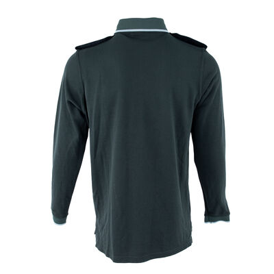 Dutch Blue & Green Long Sleeve Polo Shirt - Large | Issued, , large